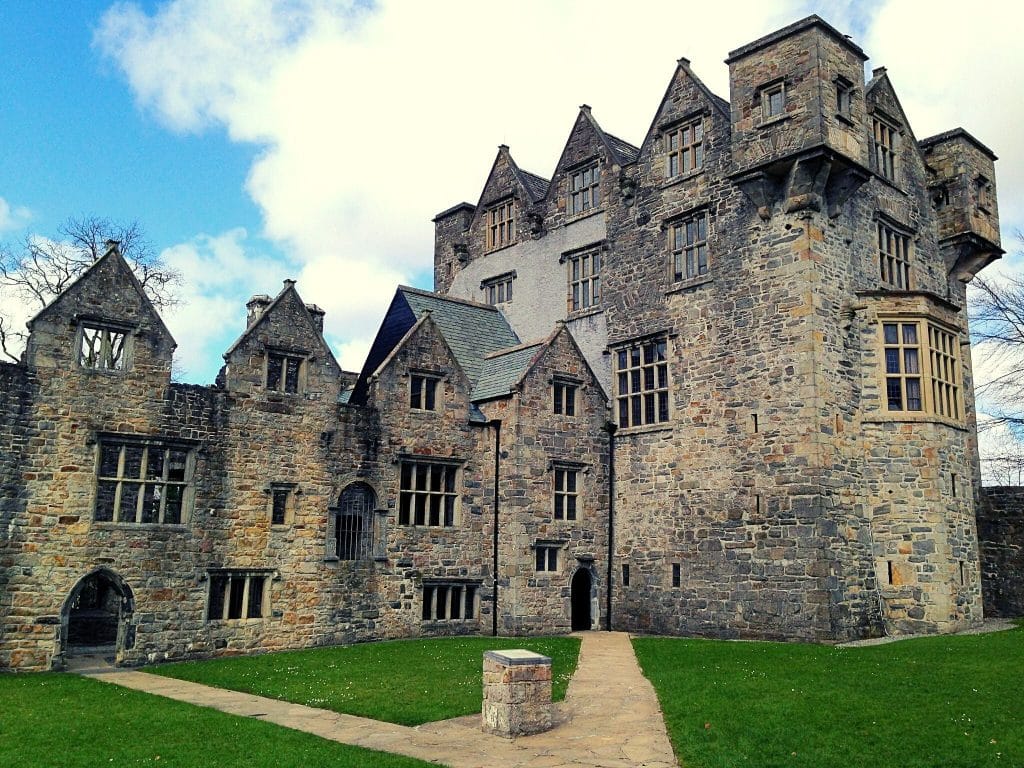 Donegal Castle, stronghold of the O'Donnell chieftains, in Donegal town