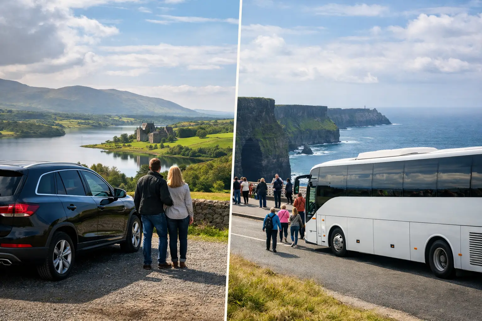 Private Tour vs Bus Tour Ireland