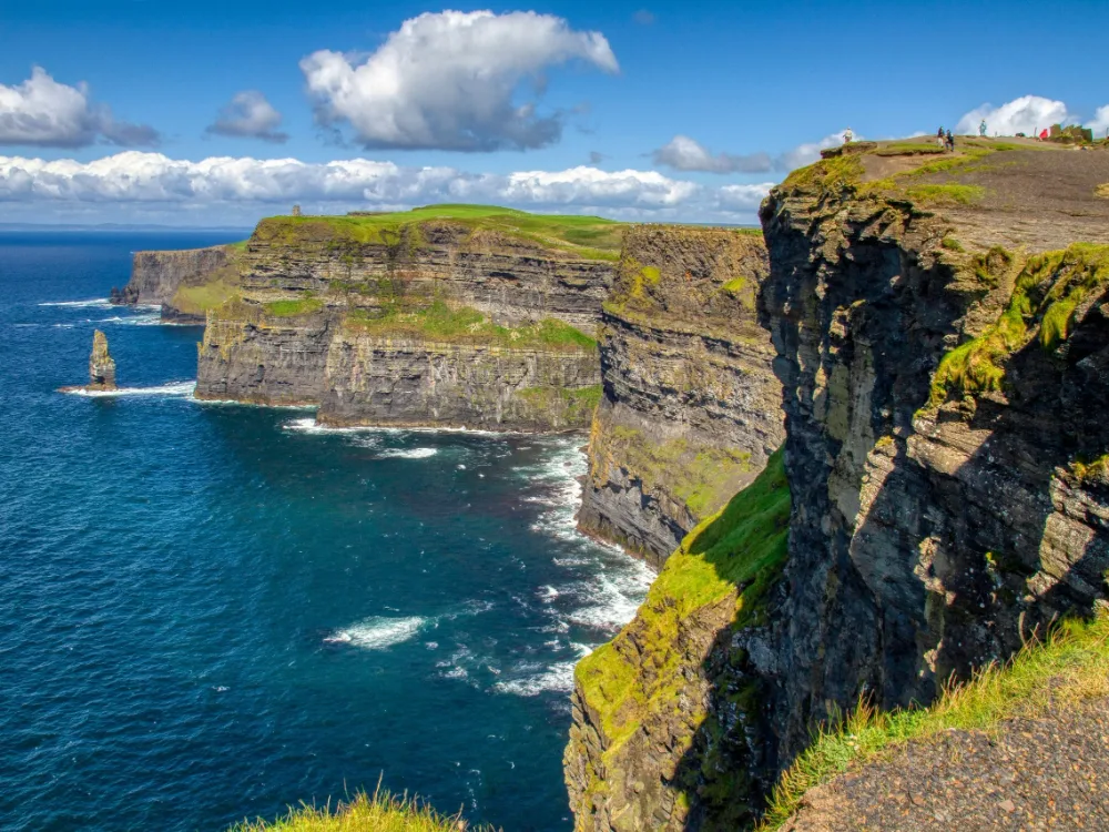 The Cliffs of Moher in County Clare.